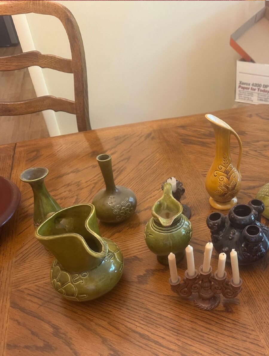 Traditional Latvian folk pottery
